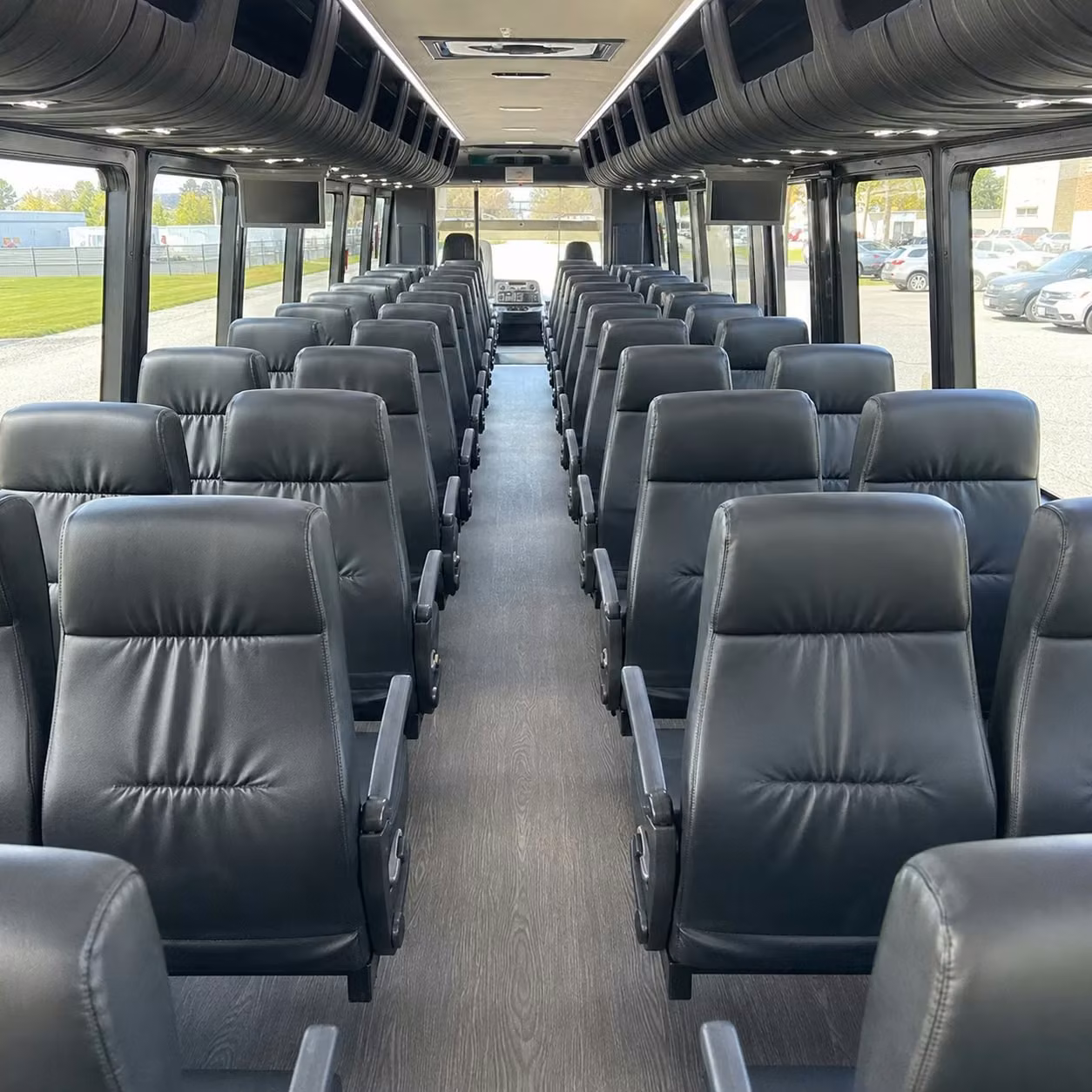 25 passenger minibus inside