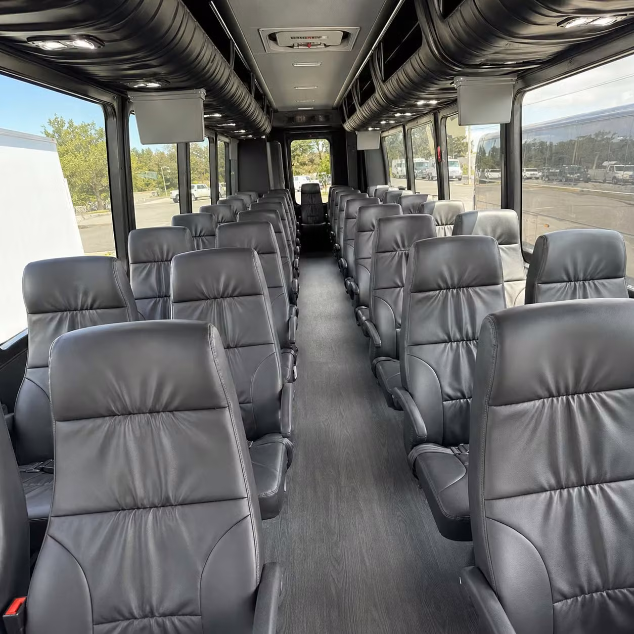 30 passenger minibus interior