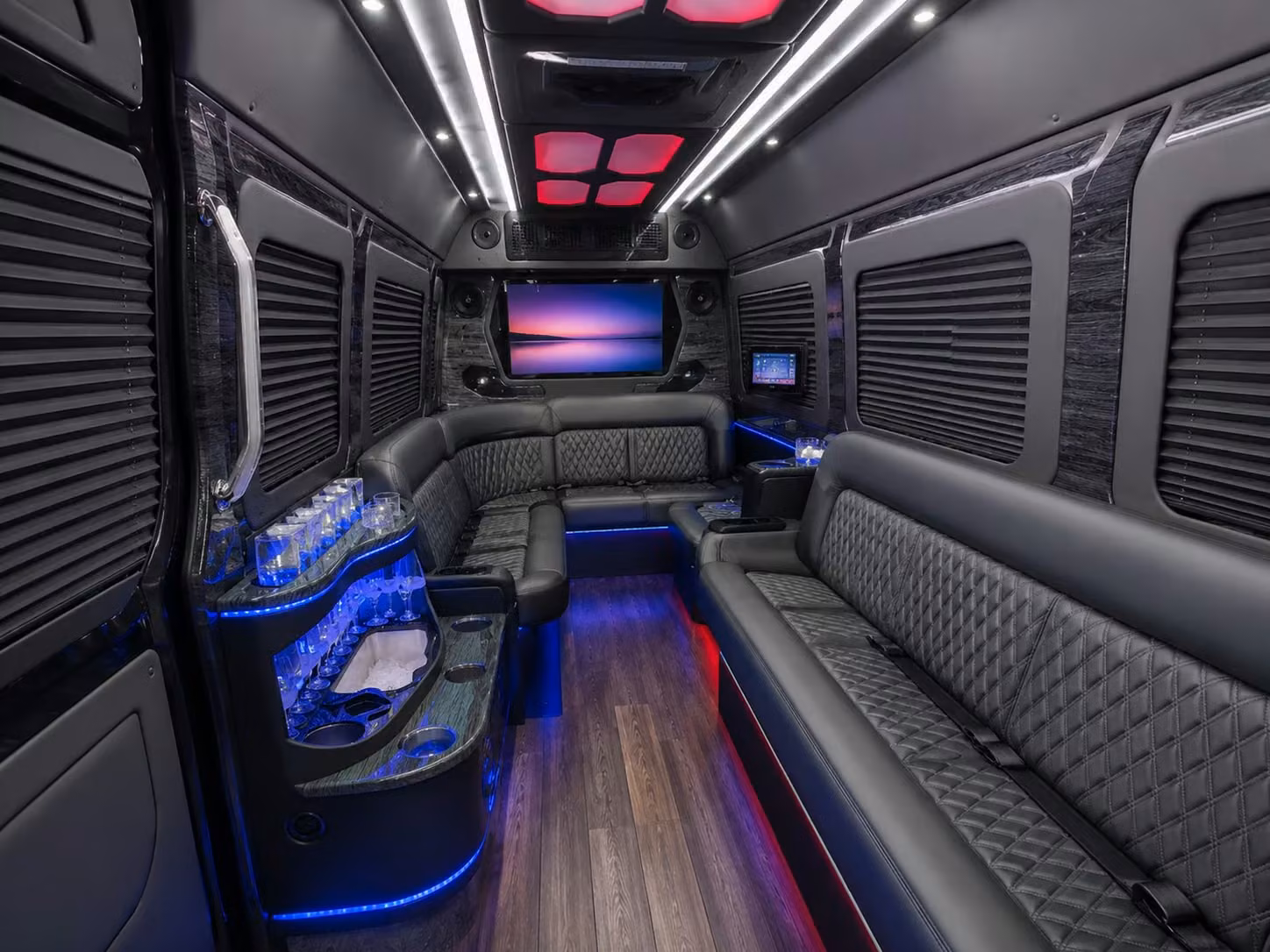 airport shuttle deployment transfer bus rentals for citrus heights military groups