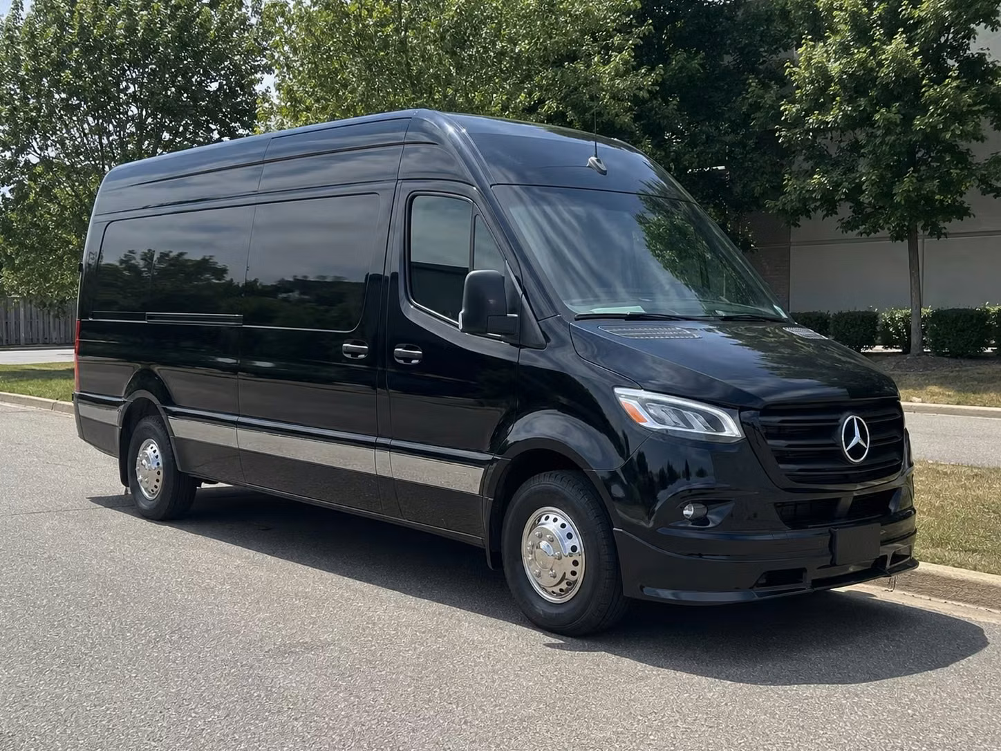 sprinter van with driver